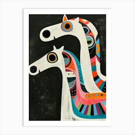 Horses Art Print