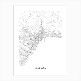 Malaga Art Print