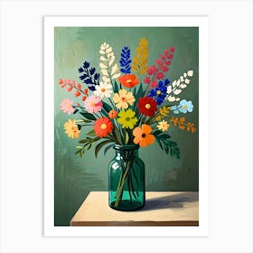 Flowers In A Vase Art Print