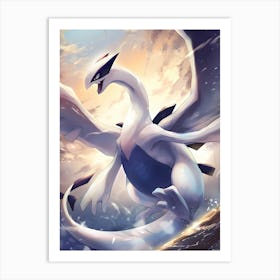 Lugia Pokemon Anime Manga Japan Poster Art Print