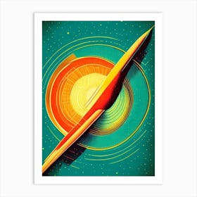 Astrophysics Vintage Sketch Space Art Print