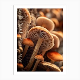 Mushroom Photography 3 Art Print