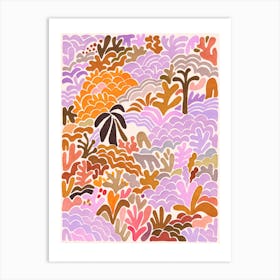 Exuberant Foliage 5 Art Print