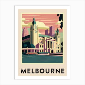 Melbourne 3 Art Print