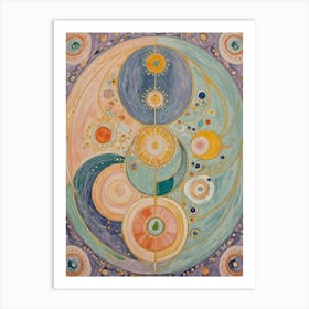 The Circle Beauty Of Life Art Print