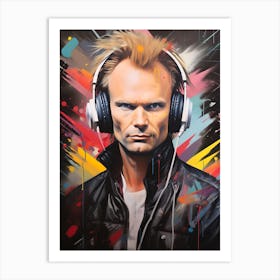 Sting (2) Art Print