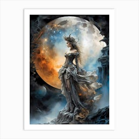 Full Moon 1 Art Print