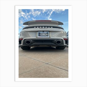 Porsche 911 Gts Art Print