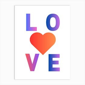 Love 1 Art Print