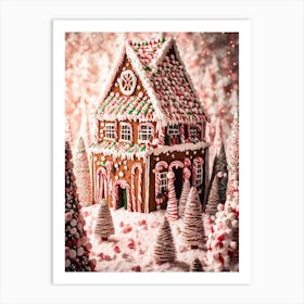 Gingerbread House 1 Art Print