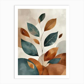 Leaves Canvas Print 2 Art Print