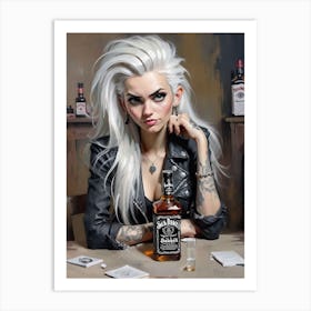 Punk Daniels Art Print