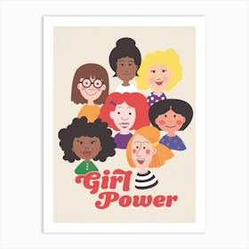 Girl Power Art Print