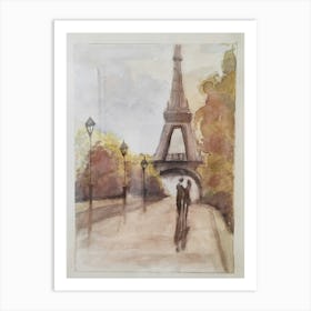 Paris Eiffel Tower Art Print