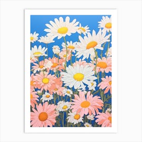 And, The Daisies Danced That Day Art Print
