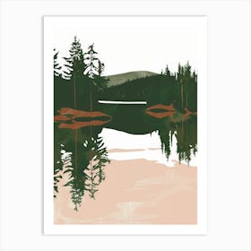 Nantucket Lake Art Print