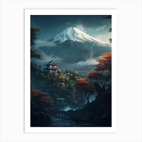 Mt Fuji 4 Art Print