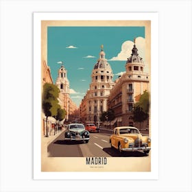 Madrid Art Print