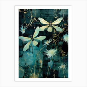 Dragonflies 8 Art Print