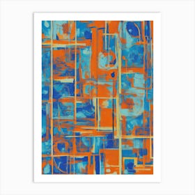 Abstract Painting 839 Art Print