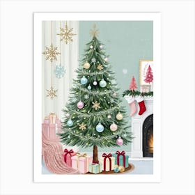 Christmas Tree 17 Art Print