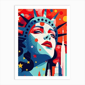 Statue Of Liberty 4 Art Print