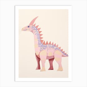 Nursery Dinosaur Art Kentrosaurus 2 Art Print