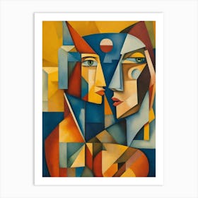 'Two Faces' Art Print