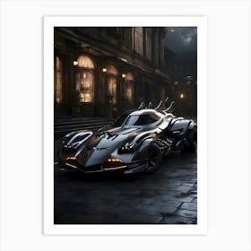 Batman Batmobile 14 Art Print