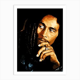 Bob Marley 2 Art Print