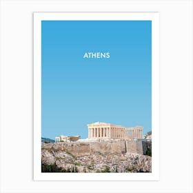 Simply Athens Art Print