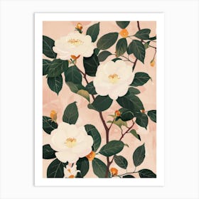 Camellia Ii Art Print