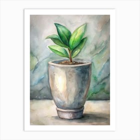 Potted Plant 6 Art Print