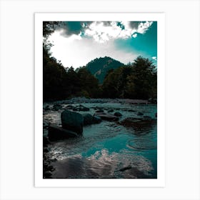 River In The Mountains 3 Art Print