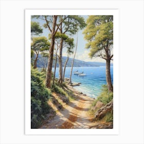 Path To The Sea 6 Art Print