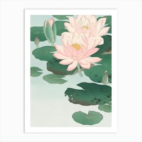 Water Lilies 12 Art Print