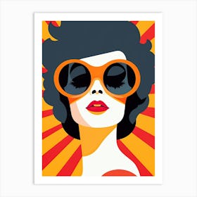 Disco pop art Art Print