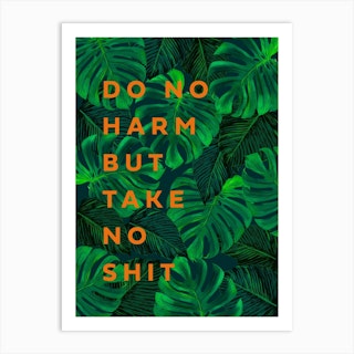 Do No Harm Art Print