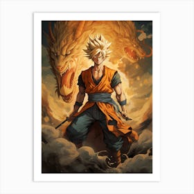 Dragon Ball Poster 02 Art Print