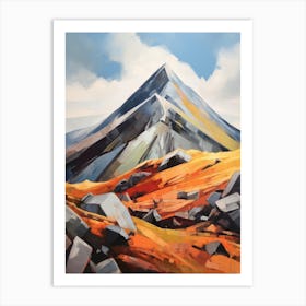 Beinn An Dothaidh Scotland 1 Mountain Painting Art Print