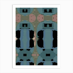 Abstract Pattern 80 Art Print