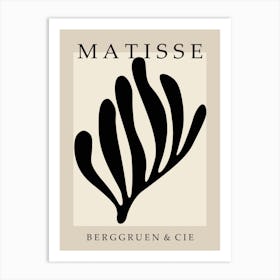 Matisse Minimal Cutout 17 Art Print