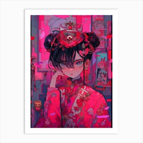 Pink Mood Art Print