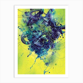 Abstract Painting 1831 Art Print