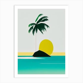 Grenadines Saint Vincent And The Grenadines Simplistic Tropical Destination Art Print