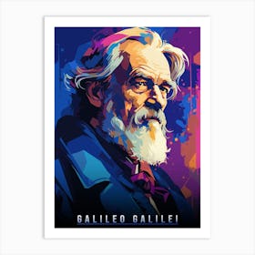 Galileo Galilei Art Print