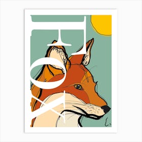 The Fox Art Print