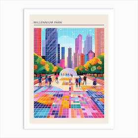 Millennium Park Chicago 2 Art Print