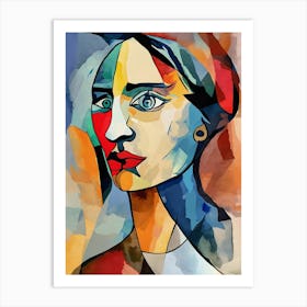 Watercolor Portrait Art Print