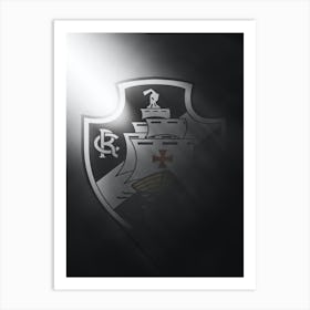 Vasco Da Gama Brazil Football Art Print